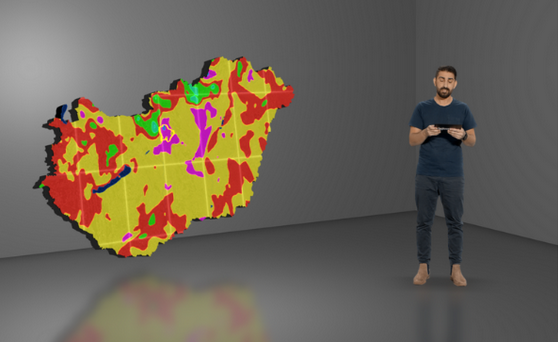 Aximmetry's Meteo plugin forecast example 30